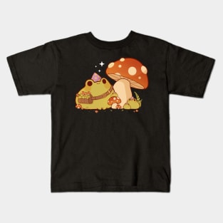 Froggy wizard school Kids T-Shirt